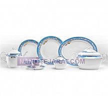 سرویس چینی سالومه فيروزه اي سرویس چینی سالومه فيروزه اي